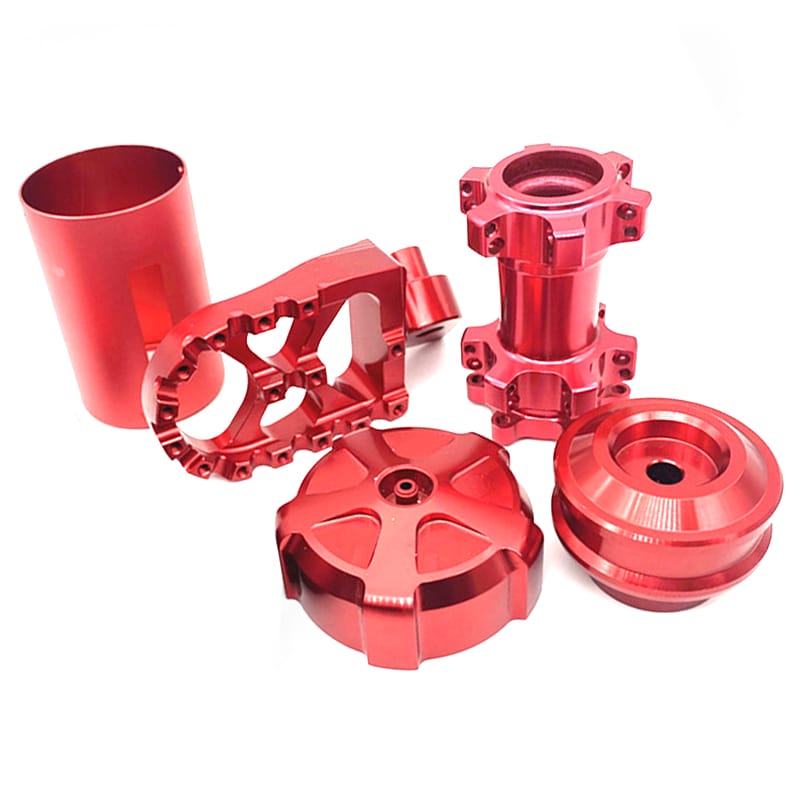 CNC Machined Custom Aluminum Parts for the Bicycle with Anodizing